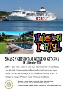Batam Weekend Getaway 28-30 October 2016