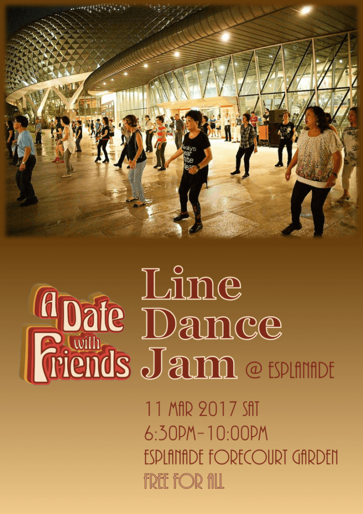 Line Dance Jam @ Esplanade 2017