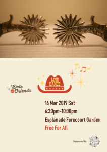 FOC Line Dance Jam @ Esplanade, Sat, 16 Mar 2019, 6:30 pm-10:00 pm